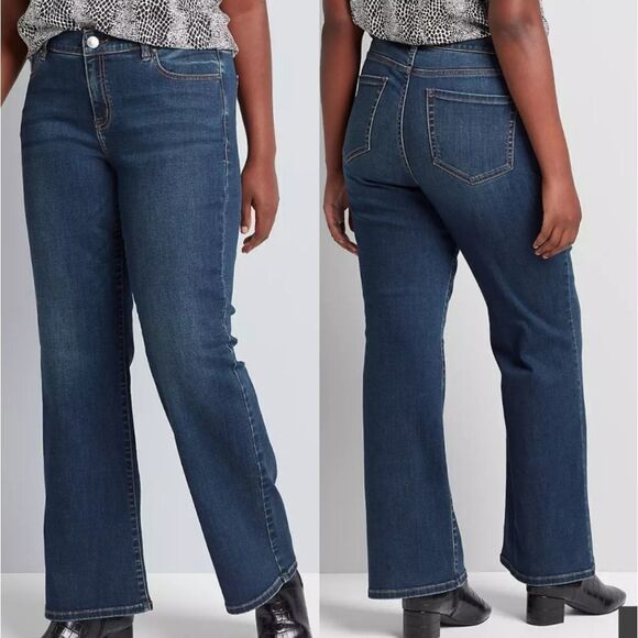 Lane Bryant signature fit straight jeans - Picture 2 of 5